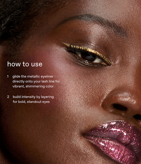 r.e.m. beauty x Wicked: For Good Emerald City Metallic Eyeliner Set