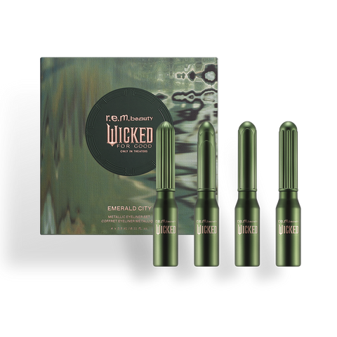 r.e.m. beauty x Wicked: For Good Emerald City Metallic Eyeliner Set rem beauty r.e.m. beauty x Wicked: For Good Emerald City Metallic Eyeliner Set rem beauty
