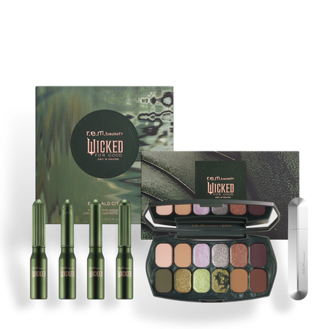 r.e.m. beauty x Wicked: For Good welcome to oz eyeshadow