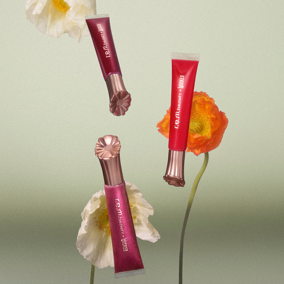 r.e.m. beauty x Wicked: For Good Poppy Plumping Lip Gloss – rem beauty