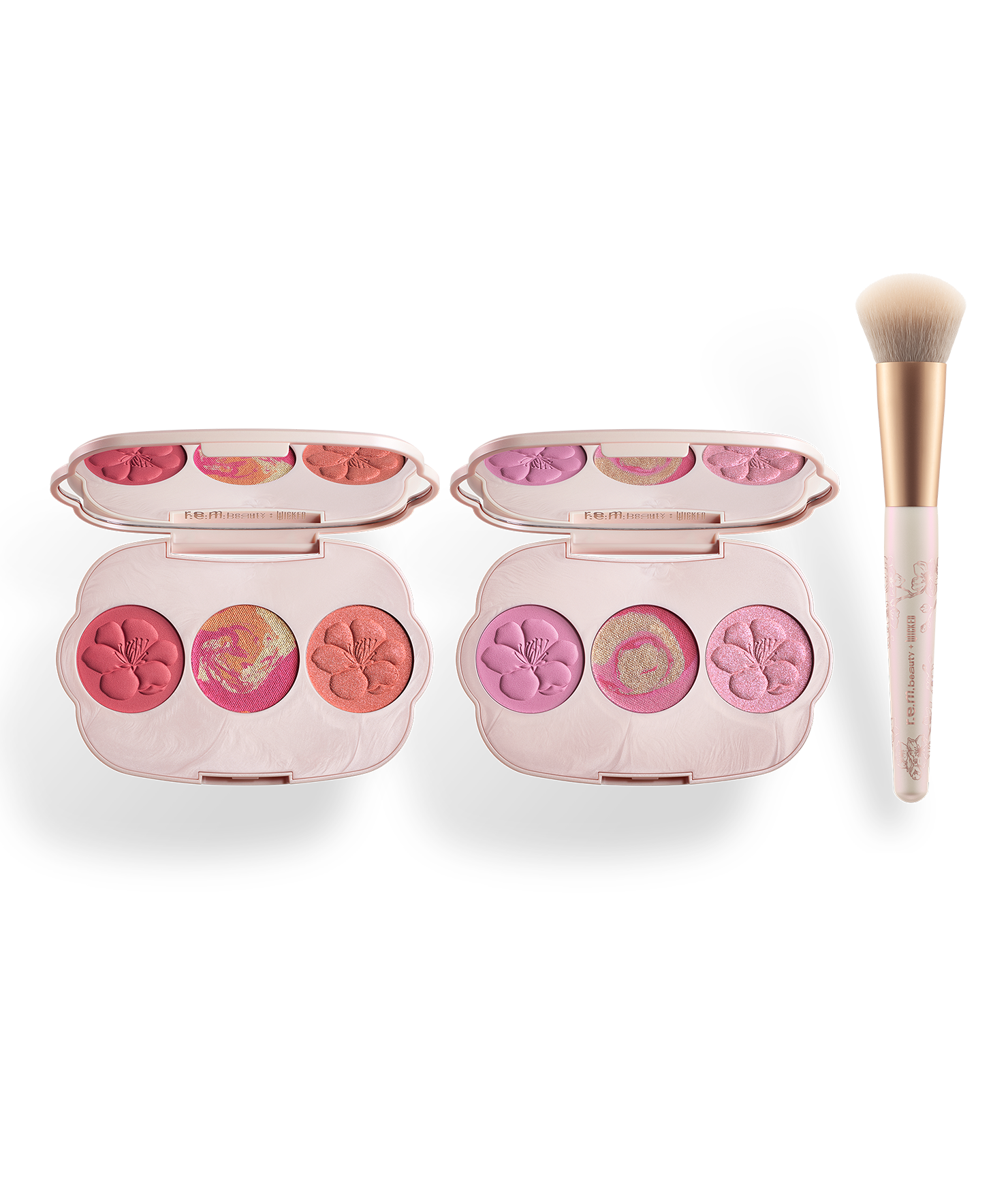 新品✨ r.e.m. beauty WICKED チーク PINK r.e.m. beauty x Wicked: For Good couldn't be lovelier blush set