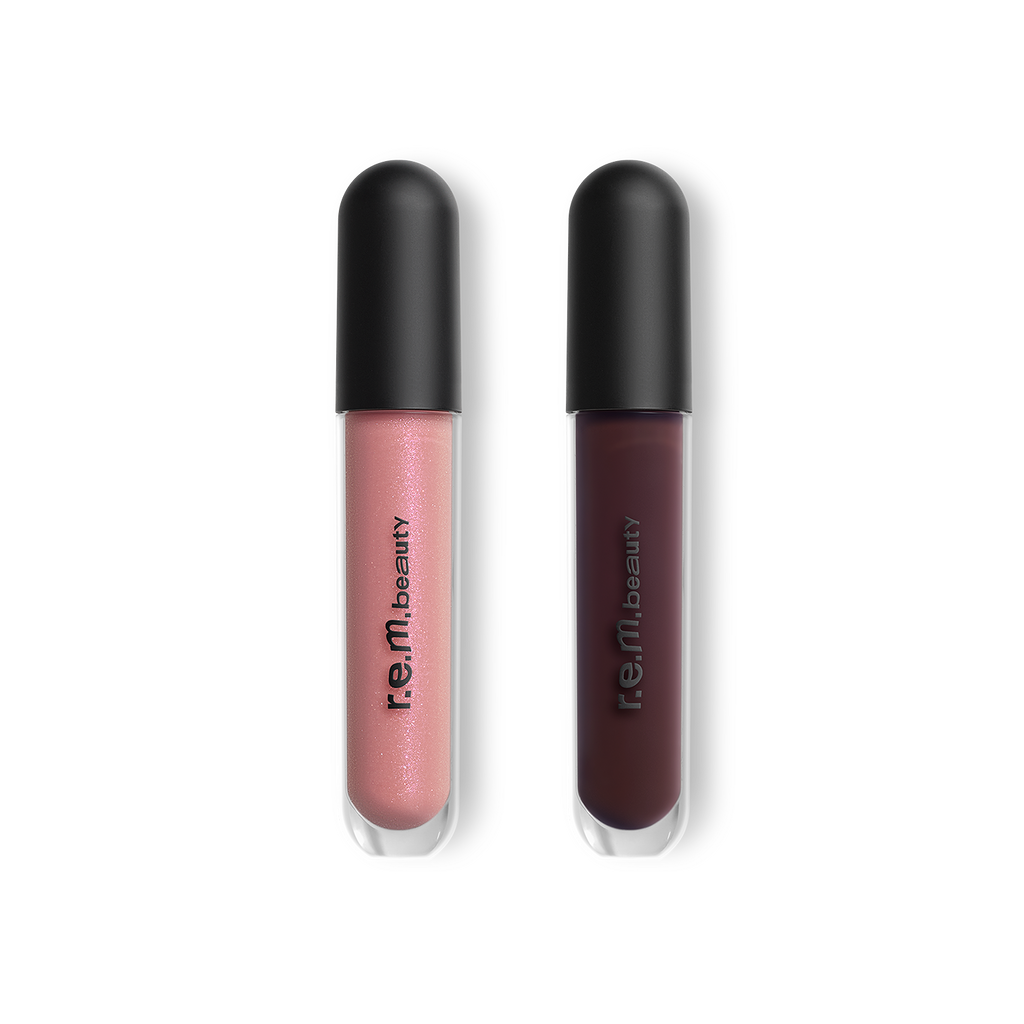 dangerous woman glossy balm duo – rem beauty