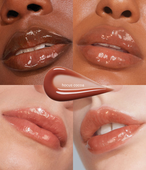 glossy balm / tonal on fig / hocus cocoa 332473