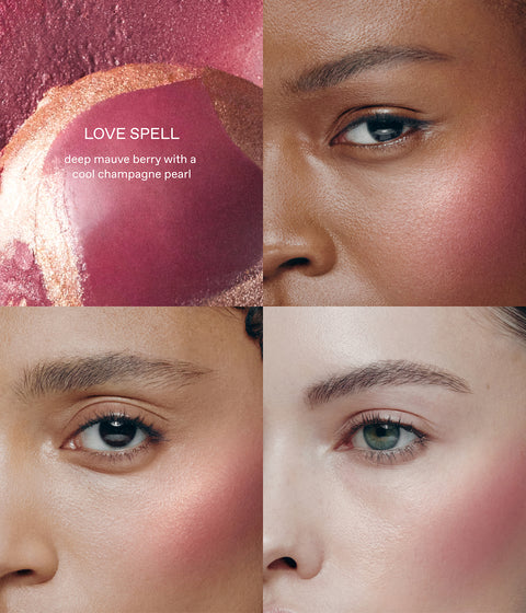 all 6 new mélange à trois blush & highlight sticks