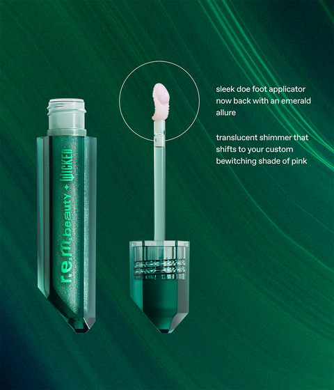 r.e.m. beauty x Wicked: For Good So Popular pH Adaptive Lip Oil