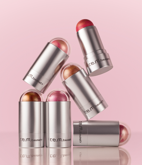 all 6 new mélange à trois blush & highlight sticks