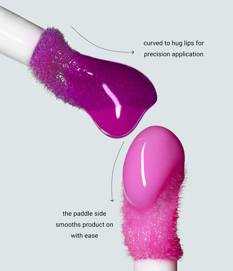 glossy balm / applicator infographic / cherry cola 332471