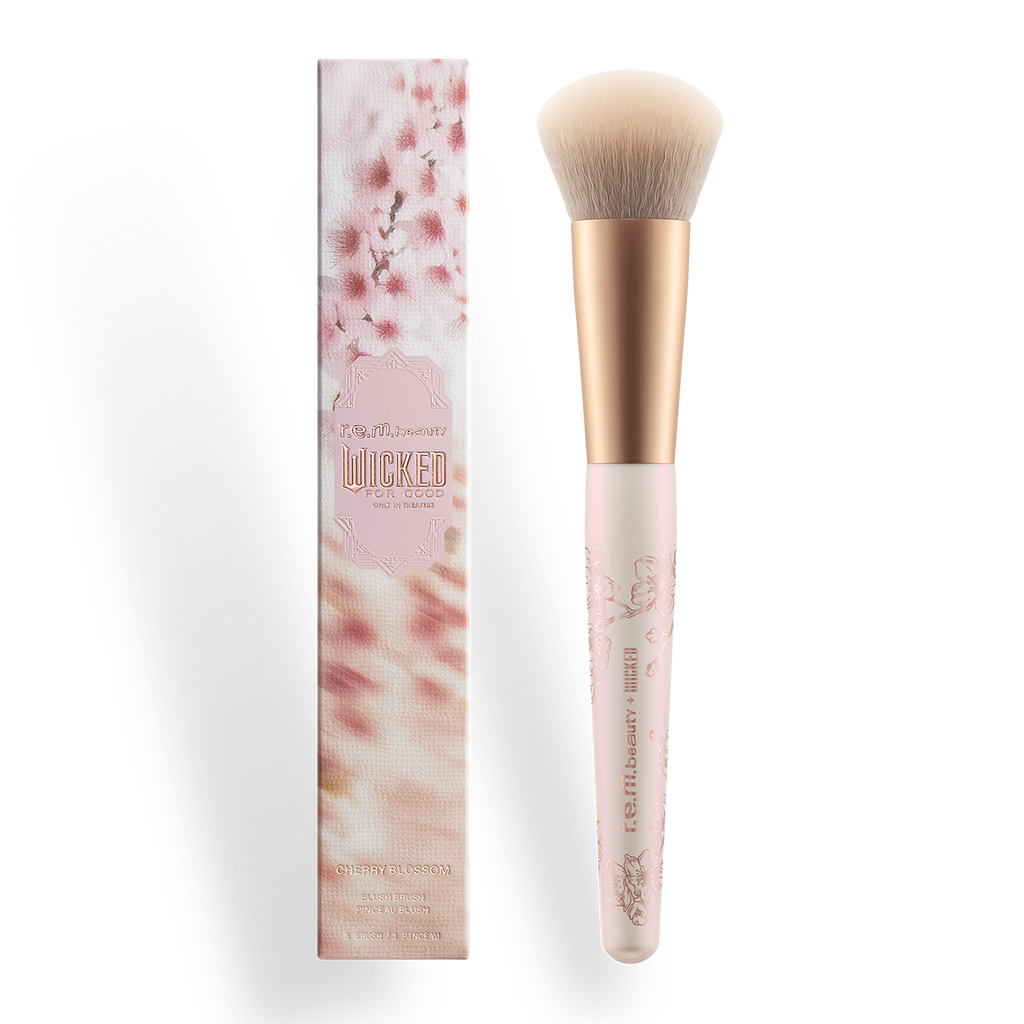 r.e.m. beauty x Wicked: For Good Cherry Blossom Blush Brush — Default Title