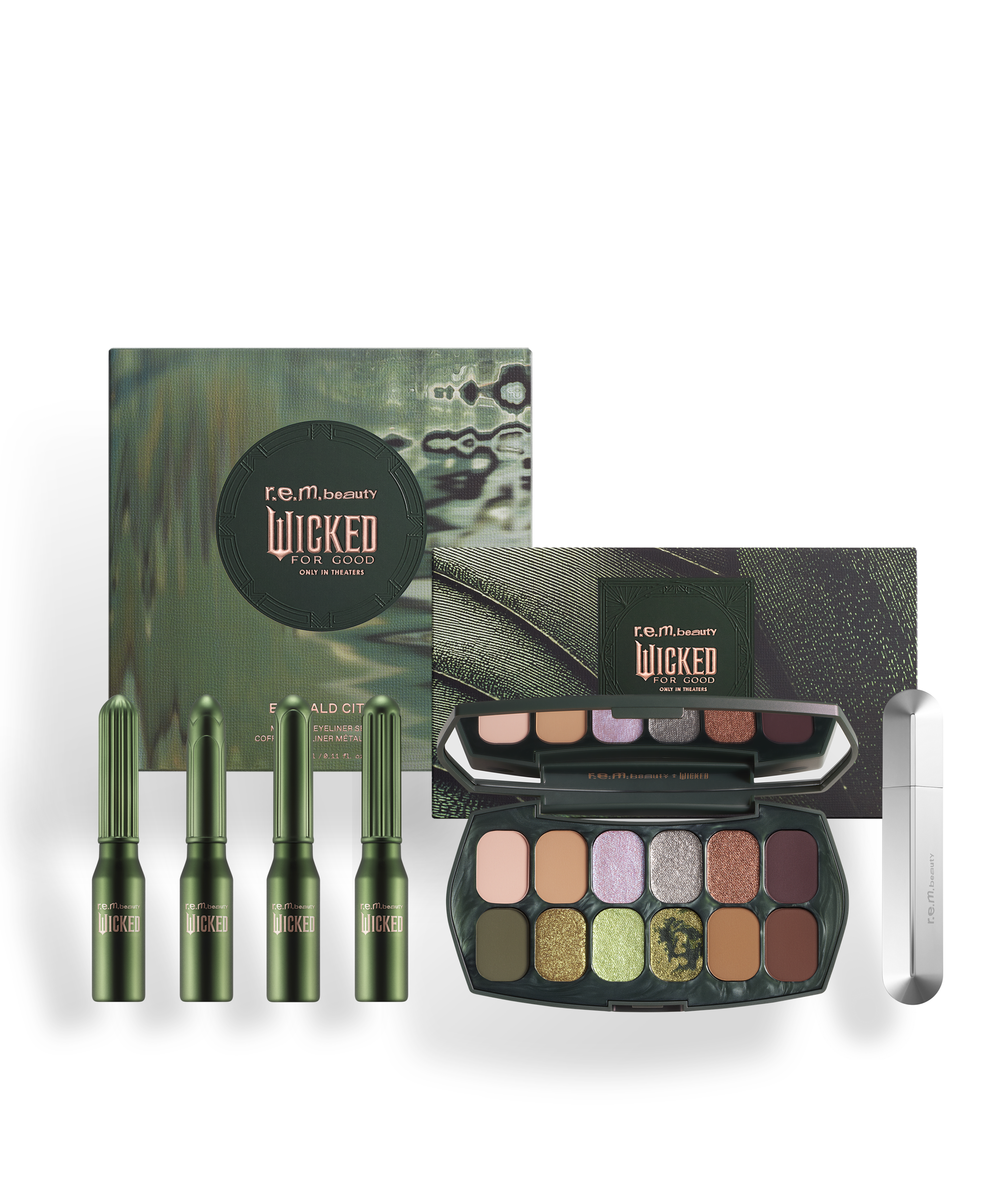 r.e.m. beauty x Wicked: For Good welcome to oz eyeshadow