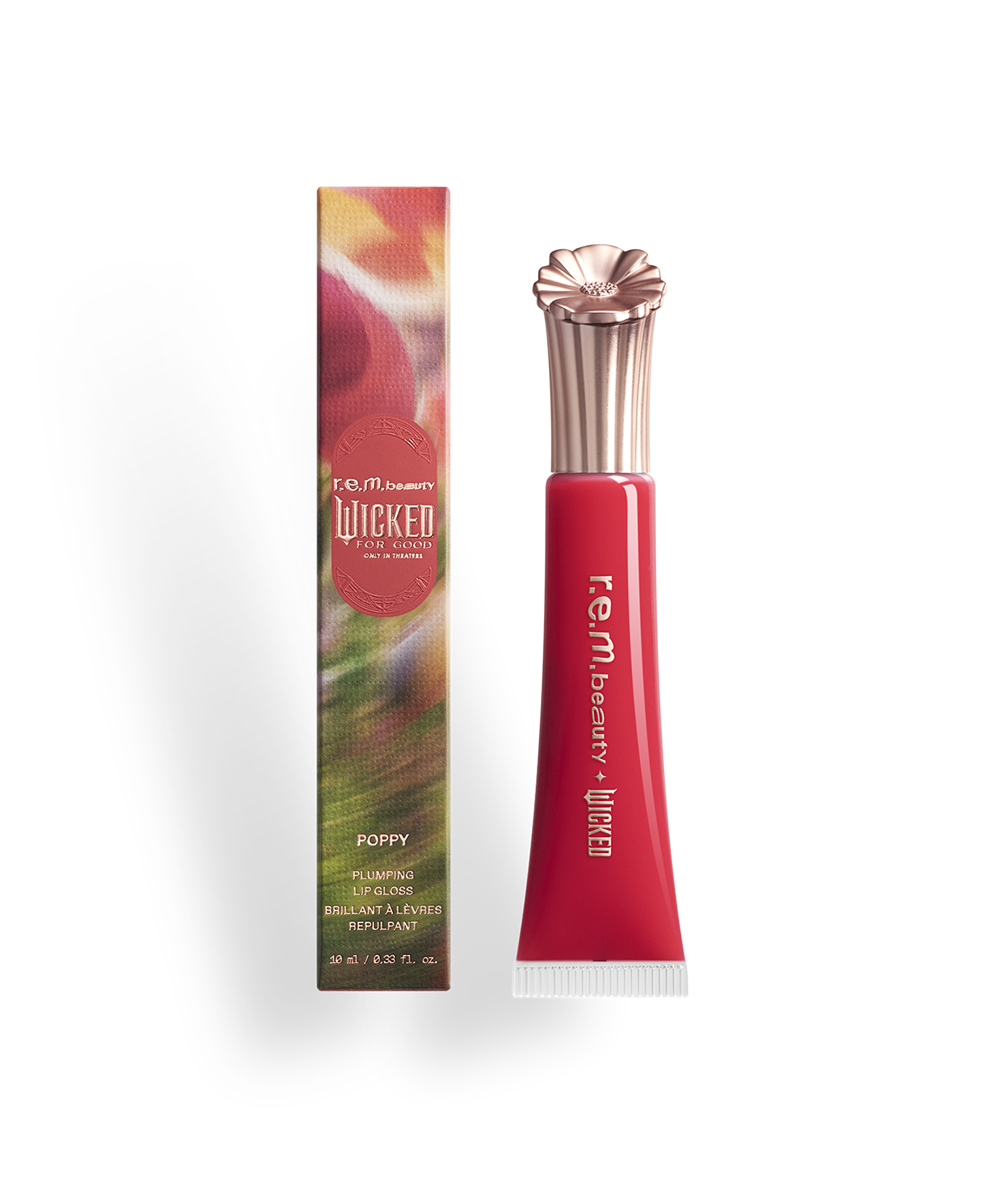 r.e.m. beauty x Wicked: For Good Poppy Plumping Lip Gloss – rem beauty