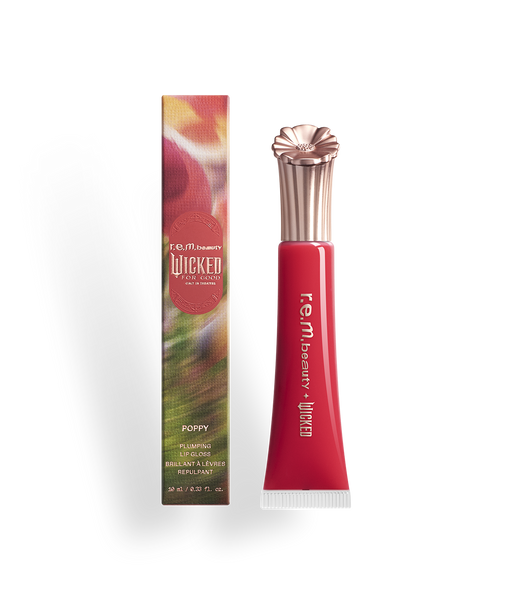 r.e.m. beauty x Wicked: For Good Poppy Plumping Lip Gloss – rem beauty