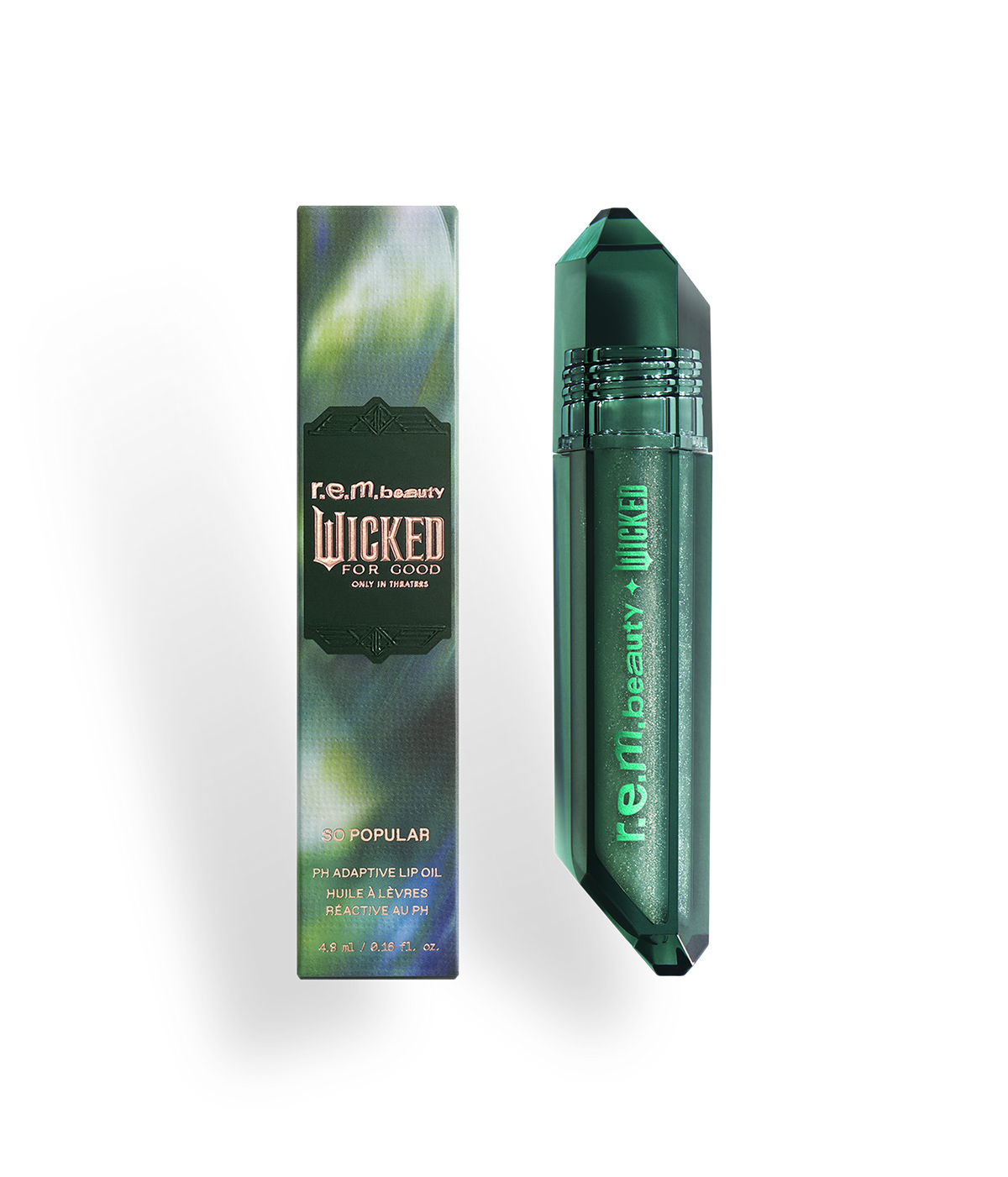 ✨新品✨ r.e.m. beauty Wicked リップ オイル r.e.m. beauty x Wicked: For Good So Popular pH Adaptive Lip Oil