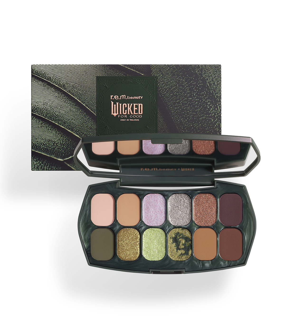 r.e.m. beauty x Wicked: For Good Ozian Forest eyeshadow palette r.e.m. beauty x Wicked: For Good Ozian Forest eyeshadow palette