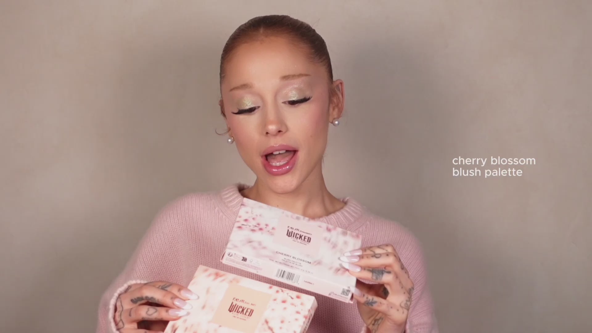 r.e.m. beauty x Wicked: For Good couldn't be lovelier blush set